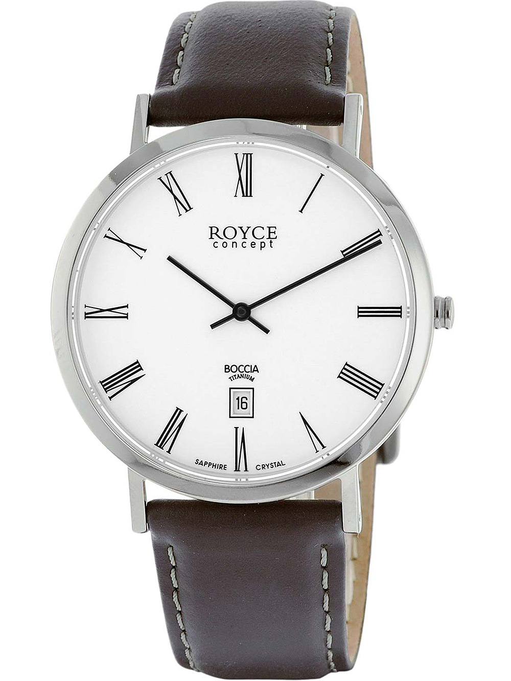4040066260655 - 3634-04 Royce Herrenuhr Titanium 39mm 3ATM 4040066260655 - 3634-04 Royce Herrenuhr Titanium 39mm 3ATM
