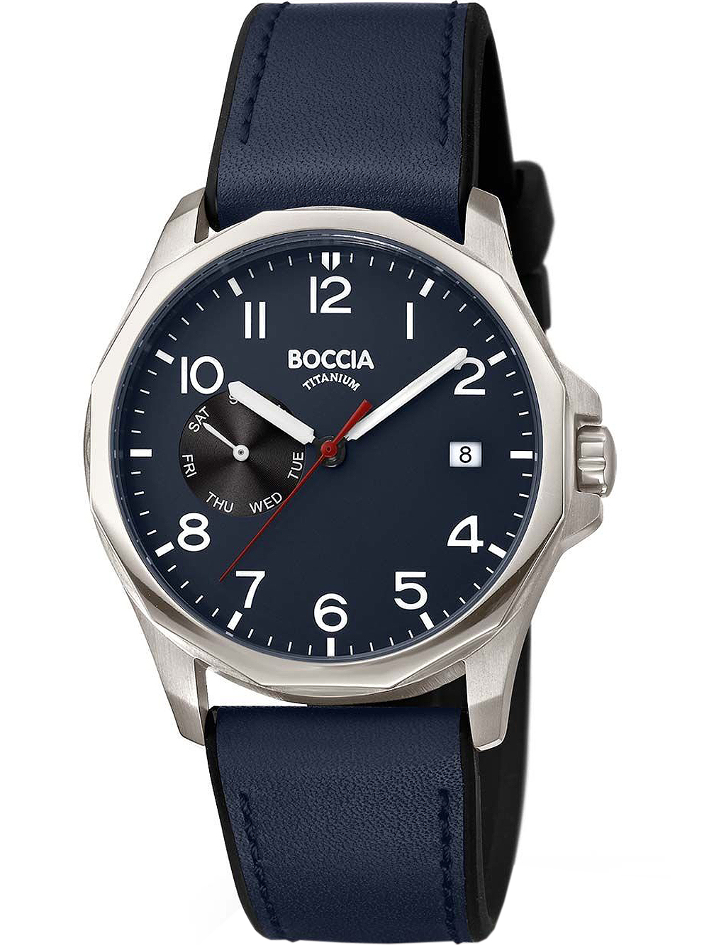 Boccia 3644-02 Herrenuhr Titanium 40mm 10ATM