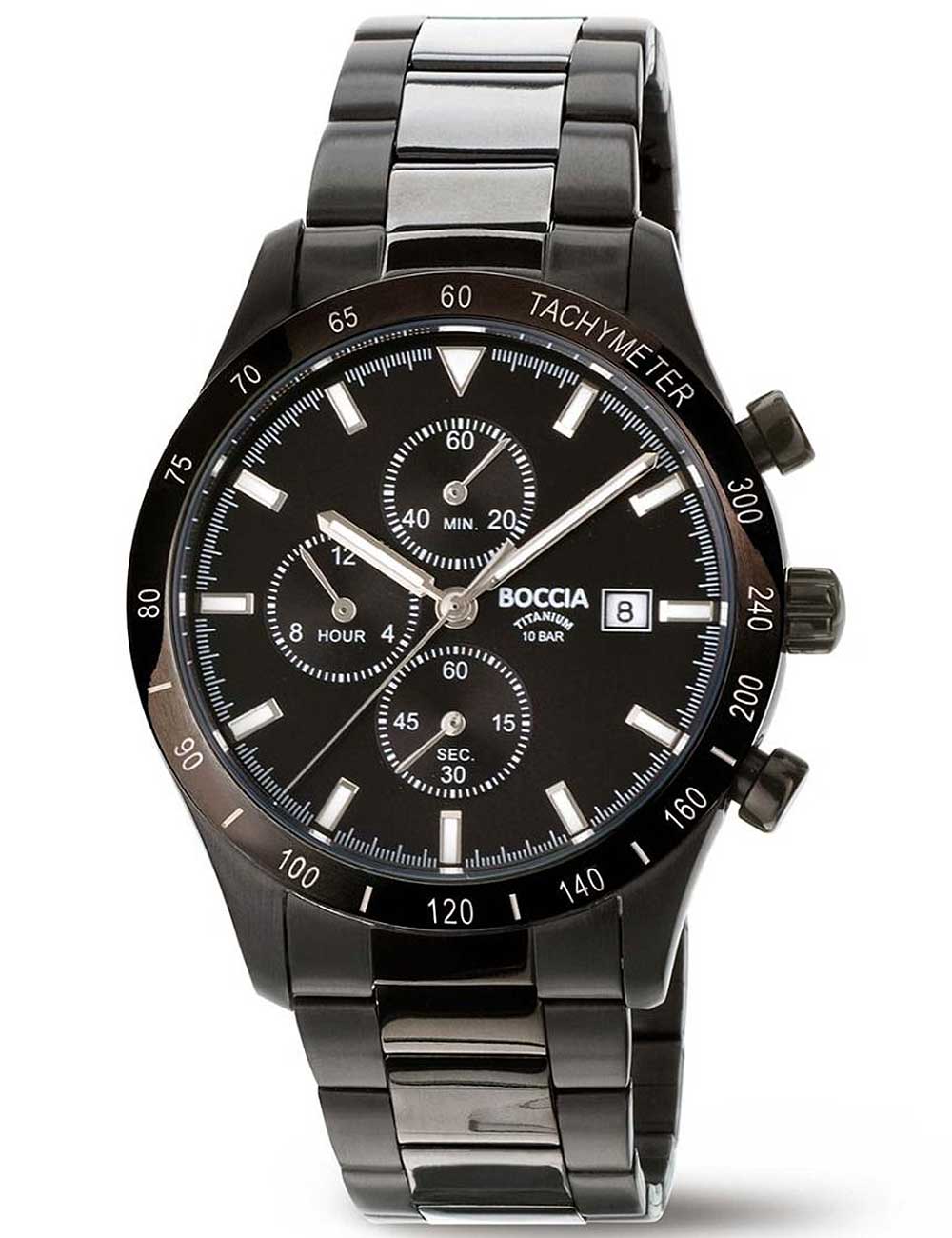 4040066280288 - 3739-02 Herrenuhr Titanium Chronograph 40mm 10ATM 4040066280288 - 3739-02 Herrenuhr Titanium Chronograph 40mm 10ATM