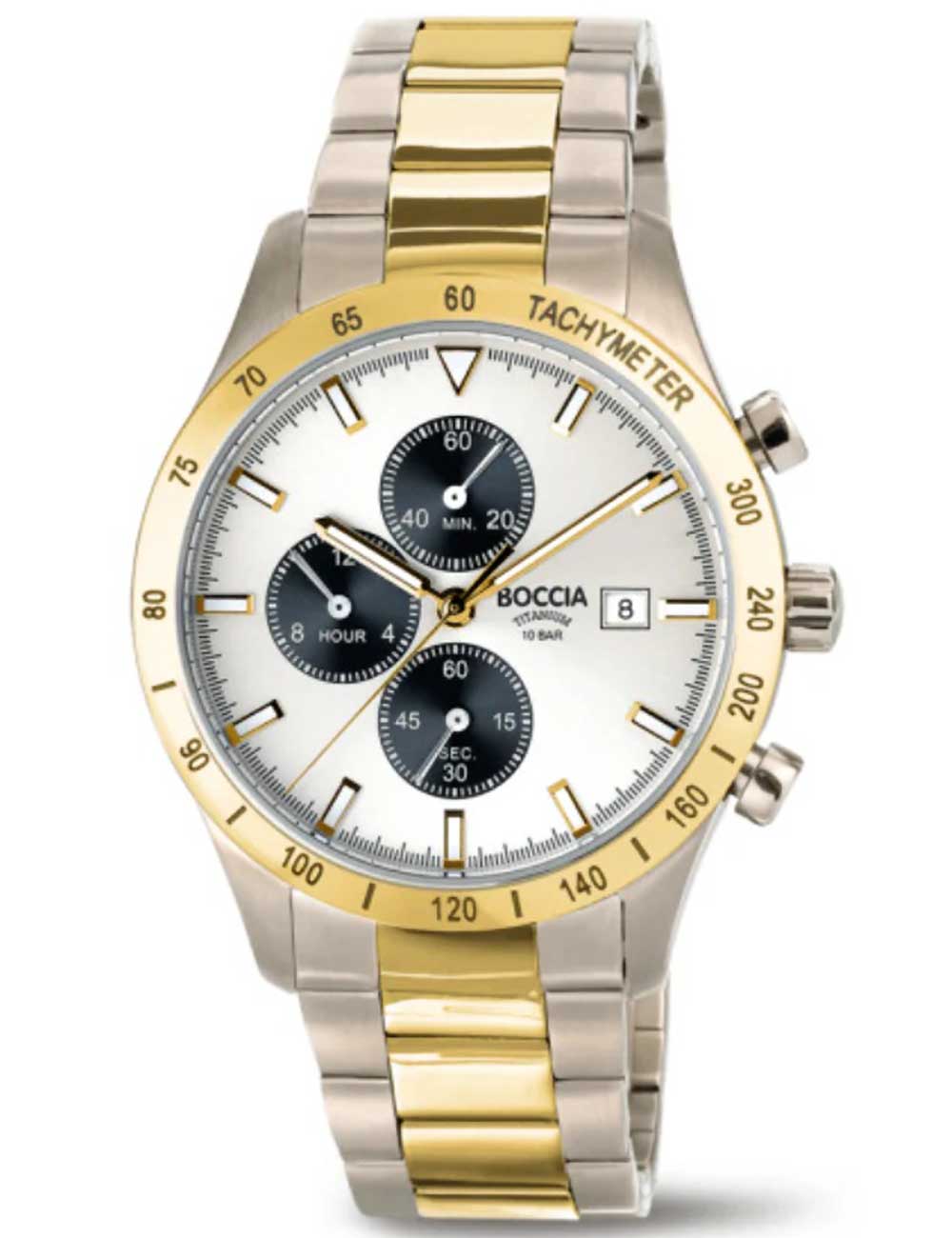 4040066282800 - 3739-04 Herrenuhr Titanium Chronograph 40mm 10ATM 4040066282800 - 3739-04 Herrenuhr Titanium Chronograph 40mm 10ATM