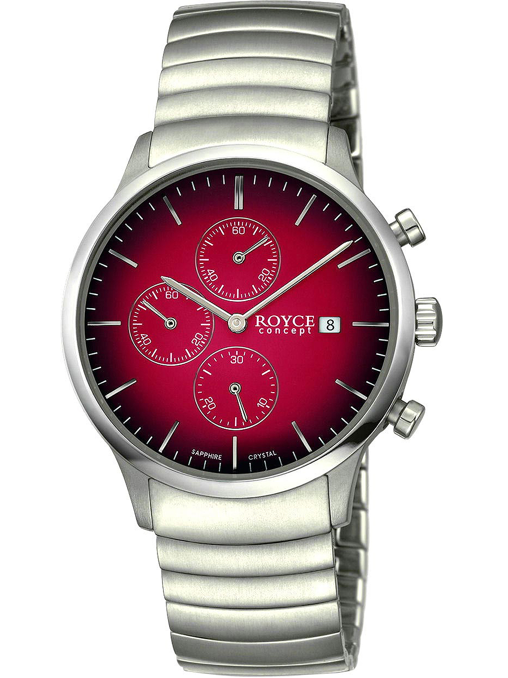 Boccia 3743-02 Royce Chronograph Titanium 40mm 3ATM