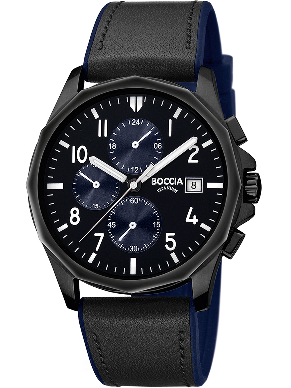 4040066265292 - 3747-03 Herrenuhr Chronograph Titanium 40mm 5ATM 4040066265292 - 3747-03 Herrenuhr Chronograph Titanium 40mm 5ATM
