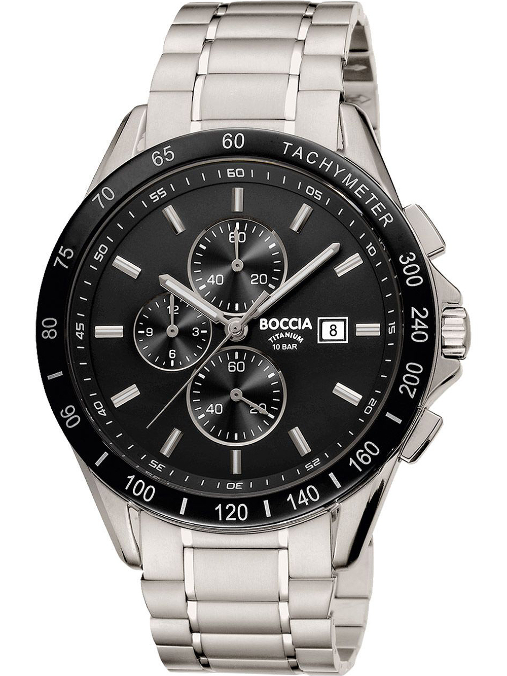 4040066234465 - 3751-02 Herrenuhr Chronograph Titanium 43mm 10ATM 4040066234465 - 3751-02 Herrenuhr Chronograph Titanium 43mm 10ATM