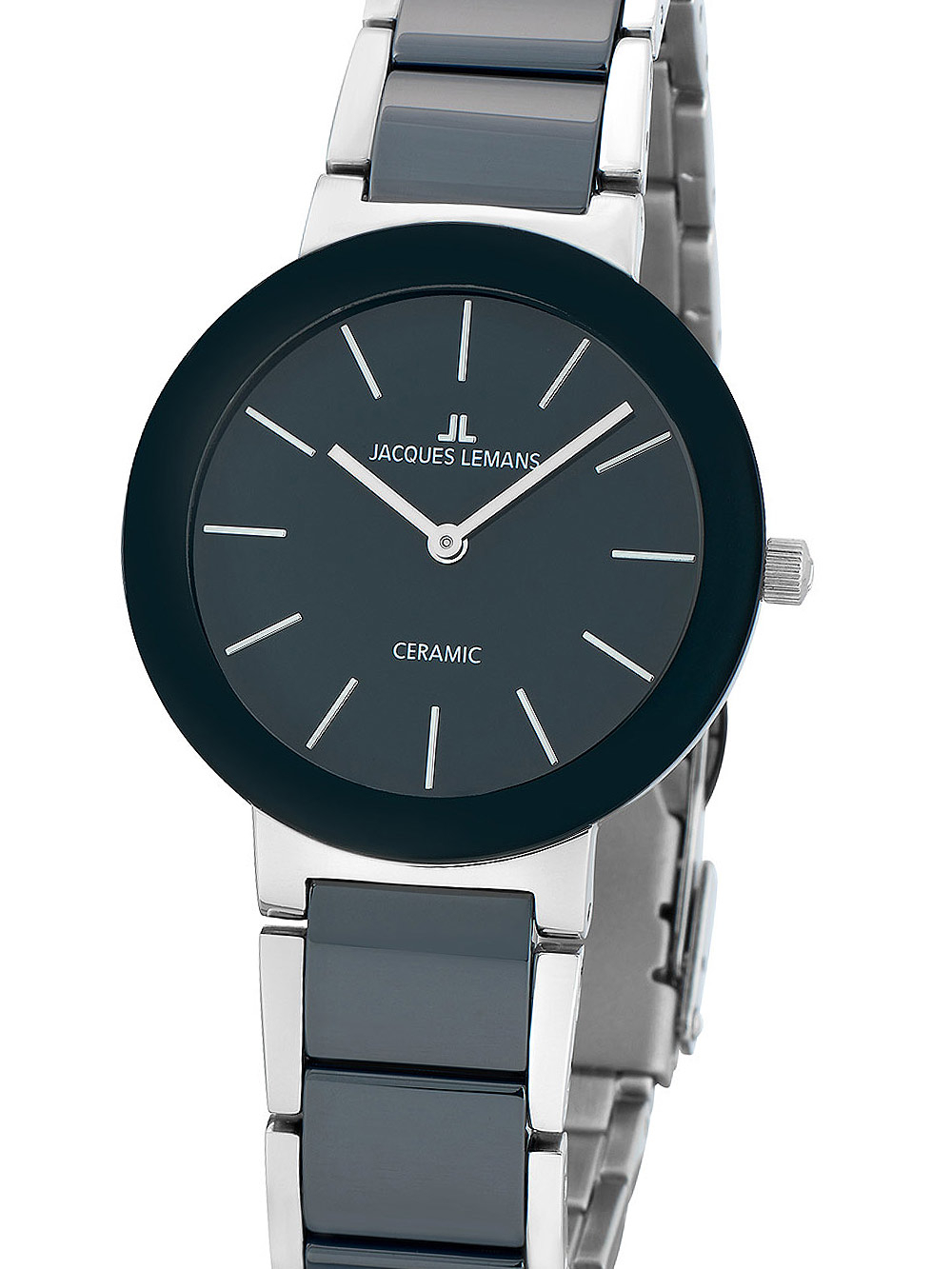 Jacques Lemans 42-7P Ceramic Damen 34mm 10ATM