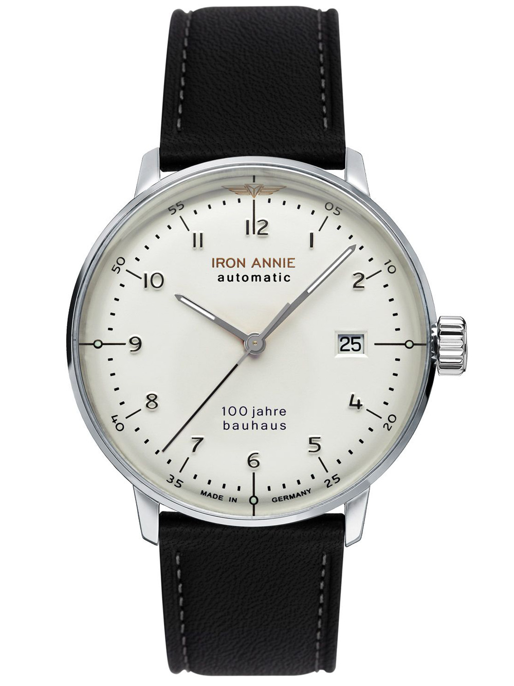 4041338505610 - Iron Annie 5056-1 Bauhaus Automatik Herrenuhr 40mm 5ATM 4041338505610 - Iron Annie 5056-1 Bauhaus Automatik Herrenuhr 40mm 5ATM