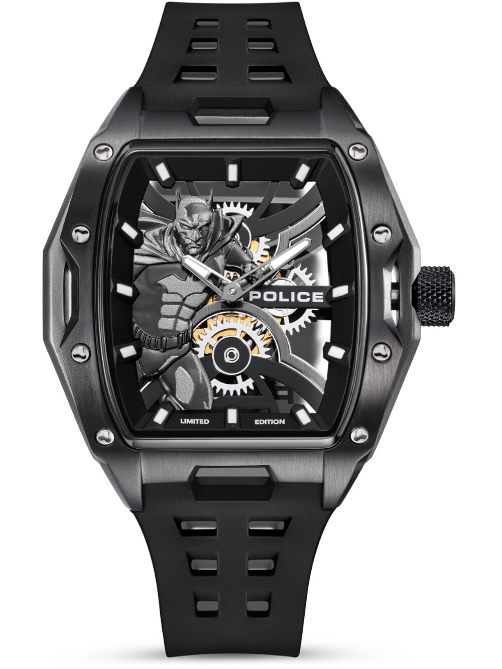 Police PEWGM0075301 Herrenuhr Batman Gotham 45mm 5ATM