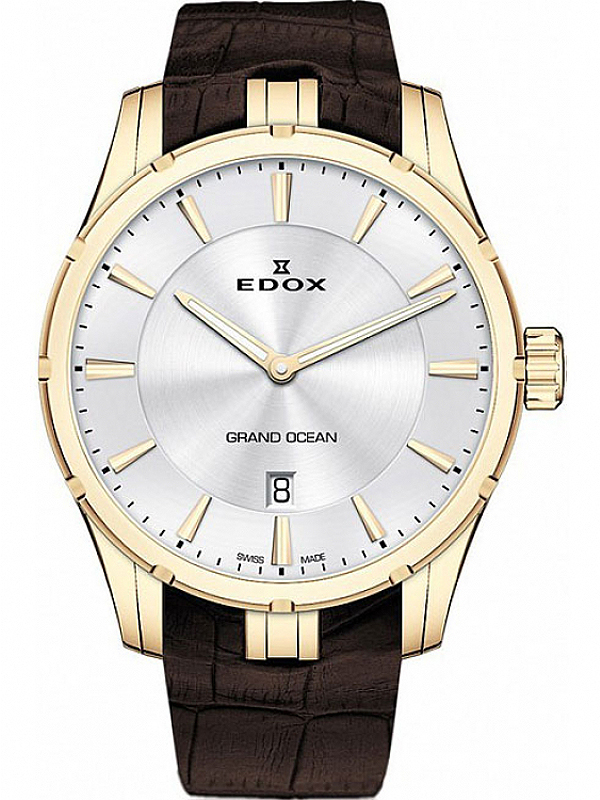 Edox 56002-37JC-AID Grand Ocean Ultra Slim 41mm 10ATM