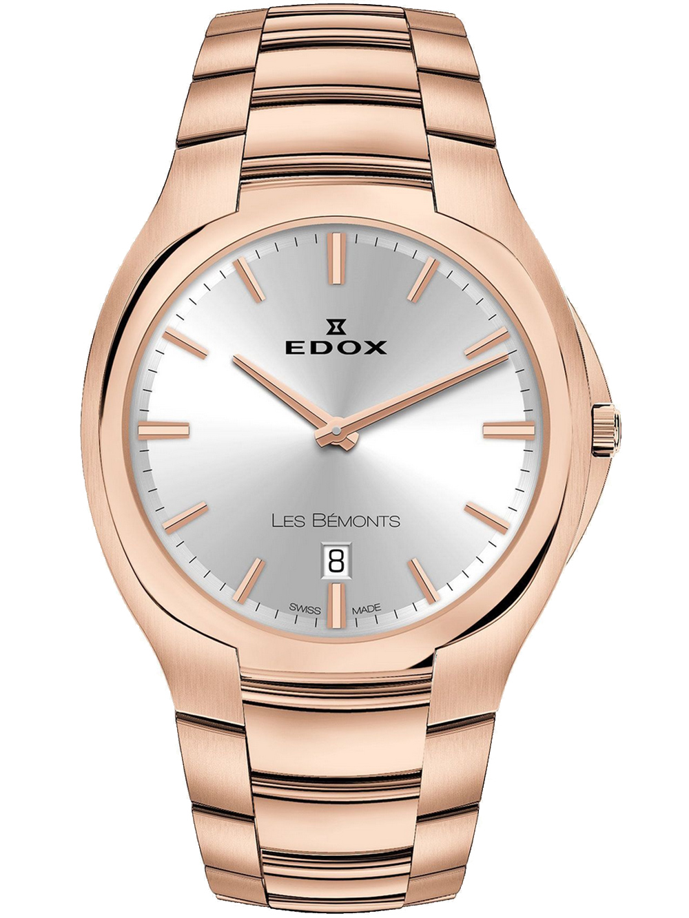 Edox 56003-37R-AIR Les Bemonts Herrenuhr 40mm 3ATM