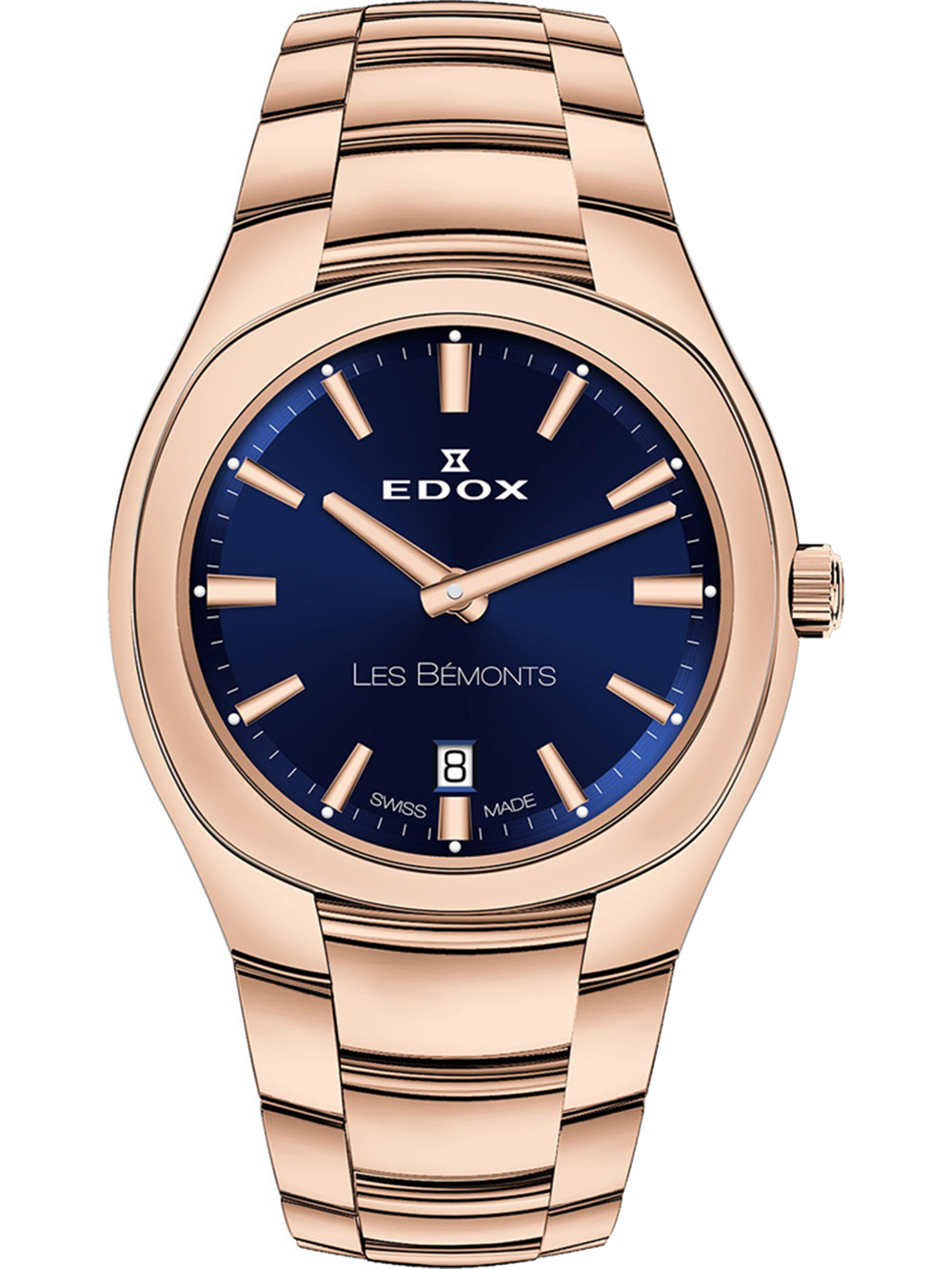 Edox 57004-37R Les Bemonts Damenuhr 30mm 3ATM