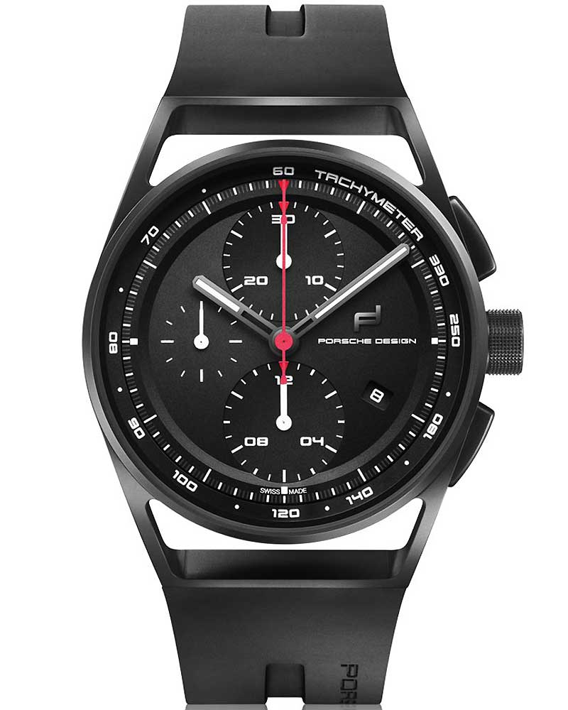 Porsche Design 1919 Chronotimer 6020.1.02.003.06.2 Black & Rubber