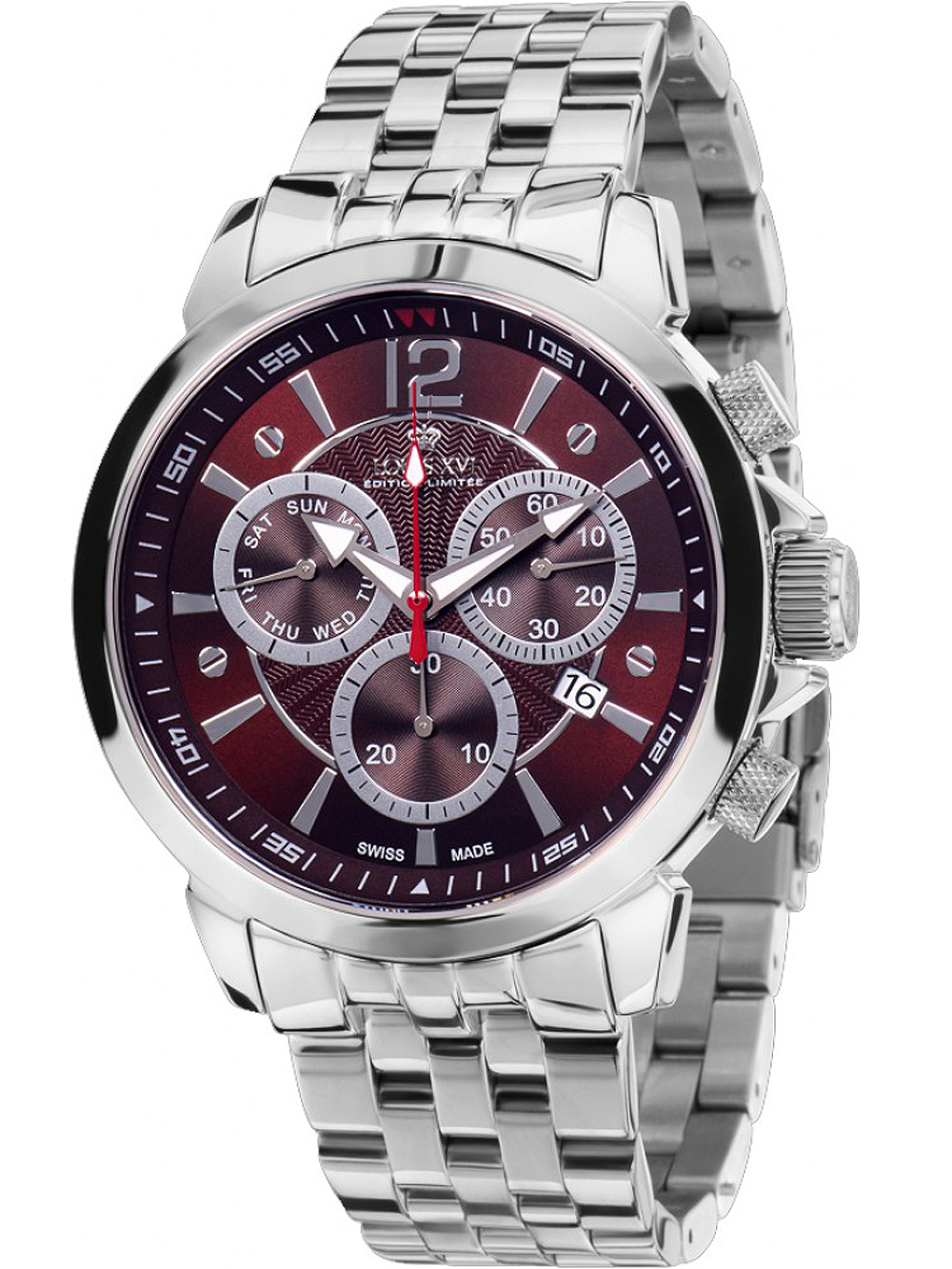 7640172142868 - Louis XVI LXVI623 Athos Le Grand Chronograph Herrenuhr 48mm 5ATM 7640172142868 - Louis XVI LXVI623 Athos Le Grand Chronograph Herrenuhr 48mm 5ATM