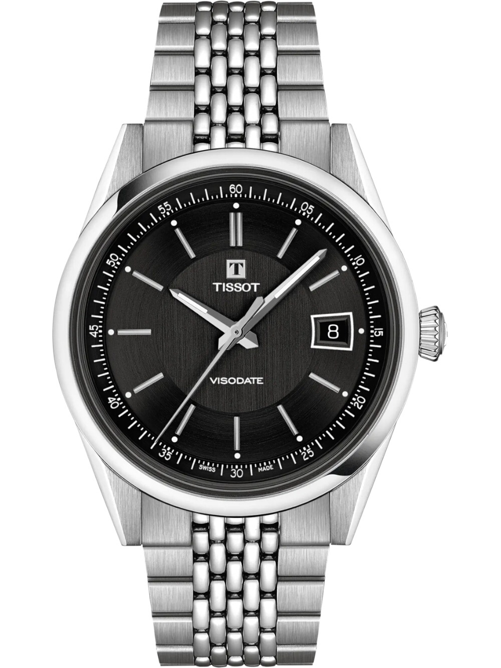 Tissot T1574071105100 Herrenuhr Visodate Automatik 39mm 5ATM