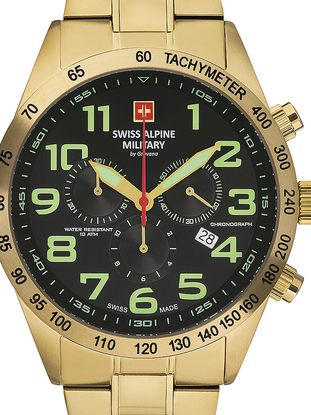 Swiss Alpine Military 7047.9114 Chronograph 45mm 10ATM