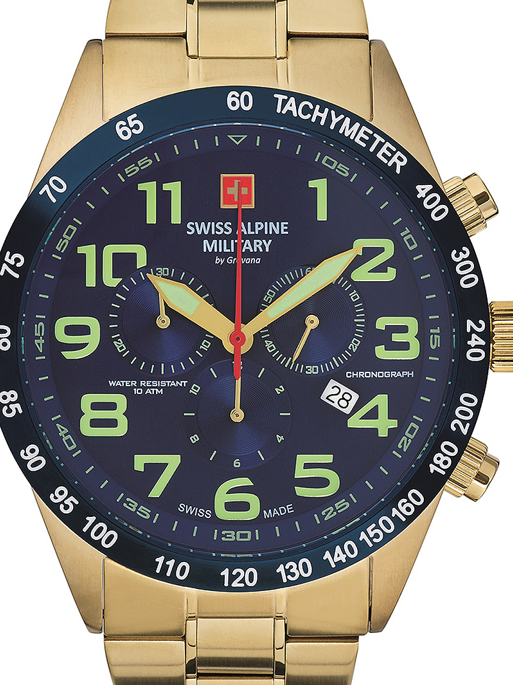 Swiss Alpine Military 7047.9115 Chronograph 45mm 10ATM