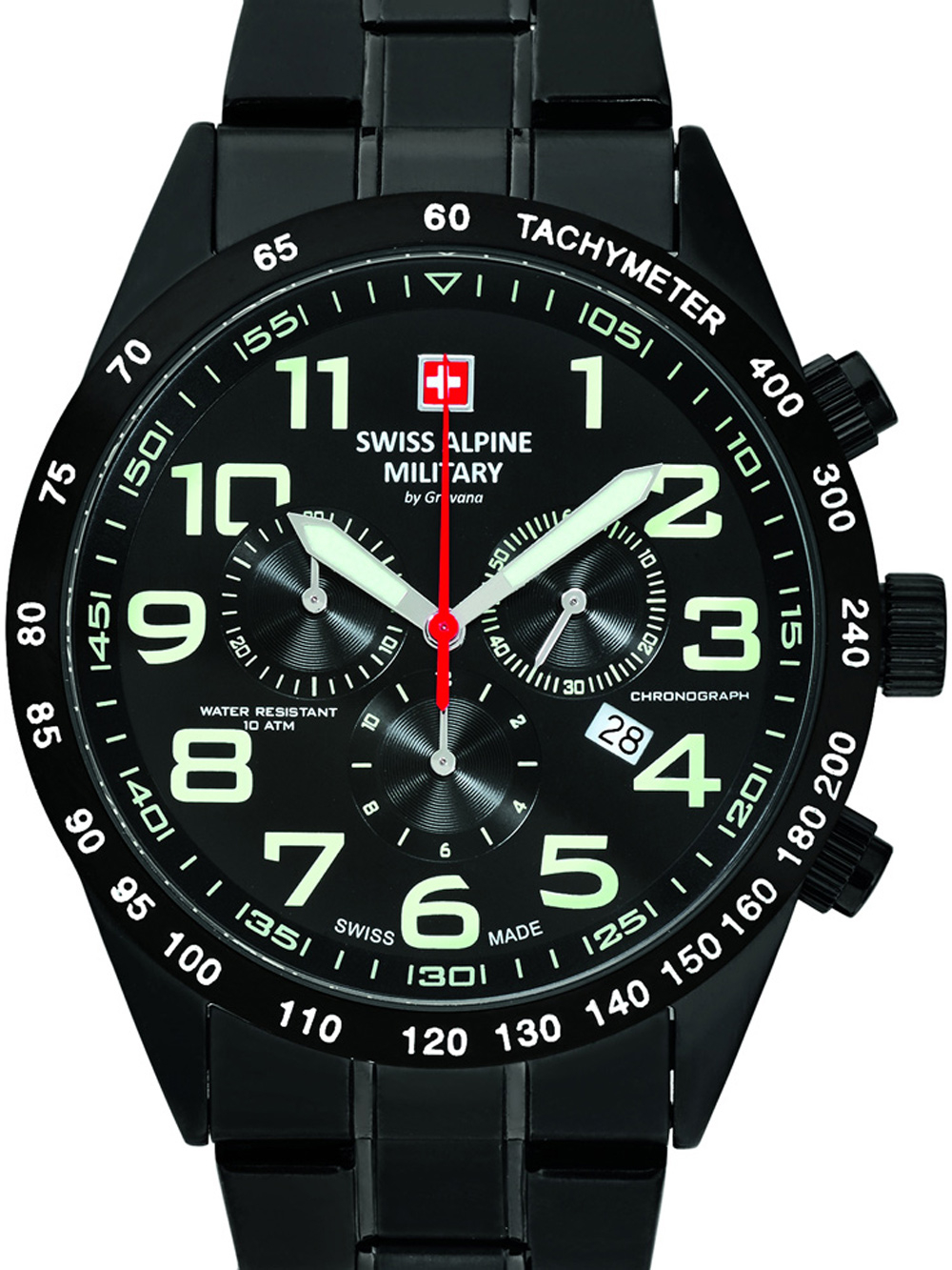 Swiss Alpine Military 7047.9177 Chrono 43mm 10ATM