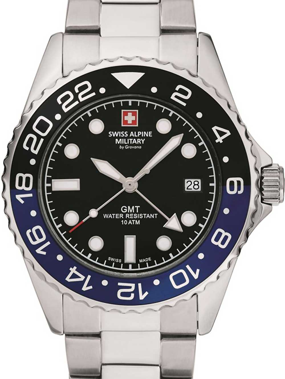 Swiss Alpine Military 7052.1132 GMT Diver 42mm 10ATM