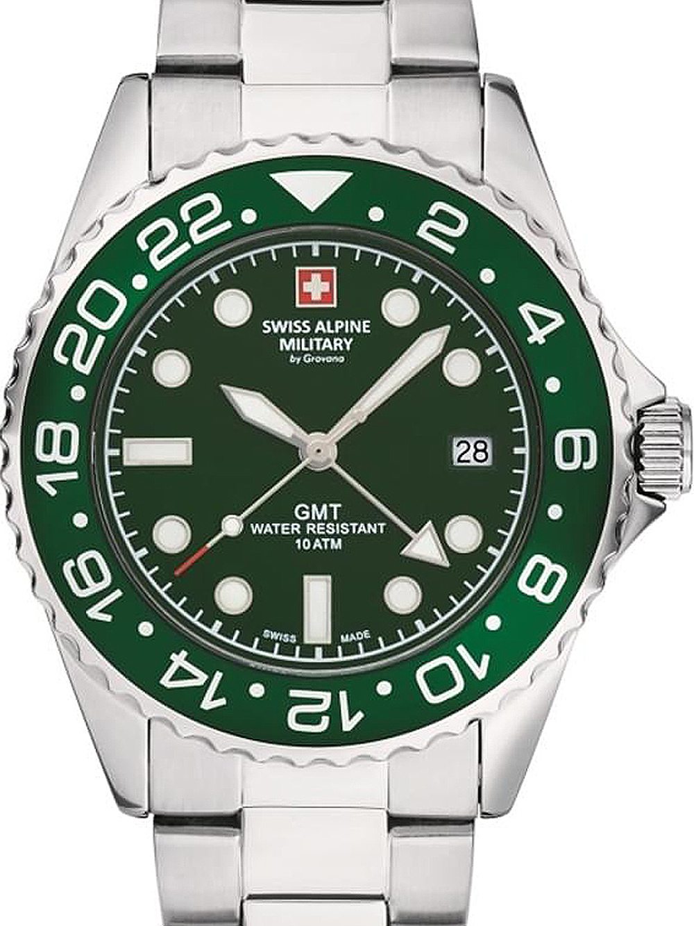 Swiss Alpine Military 7052.1134 GMT Diver 42mm 10ATM