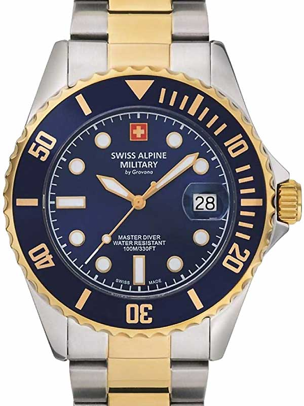 Swiss Alpine Military 7053.1145 Taucheruhr 42mm 10ATM