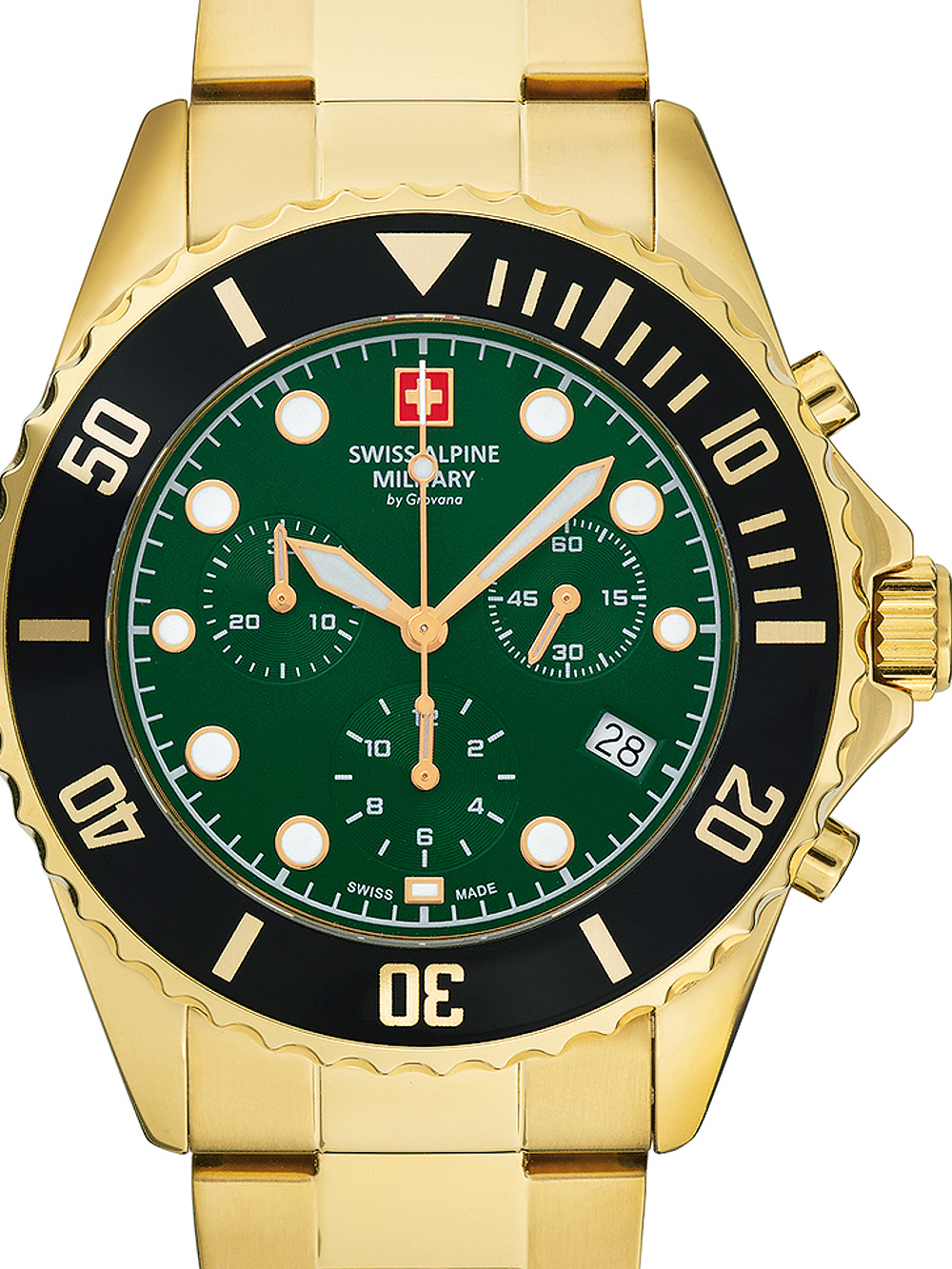 Swiss Alpine Military 7053.9114 Chronograph 42mm 10ATM