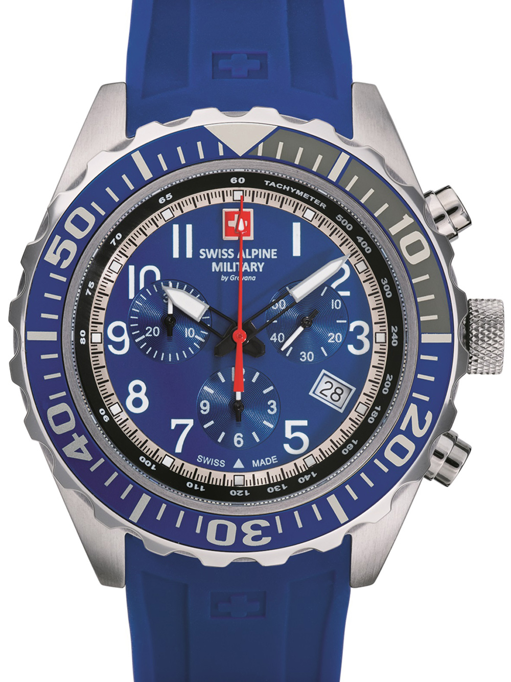 Swiss Alpine Military 7076.9835 Chrono 44mm 10ATM