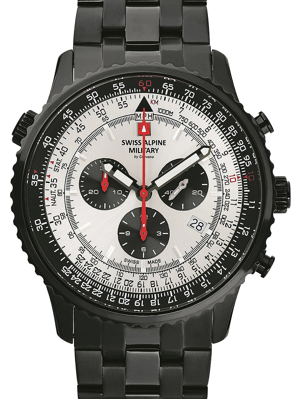 Swiss Alpine Military 7078.9172 Chrono Herren 45mm 10ATM