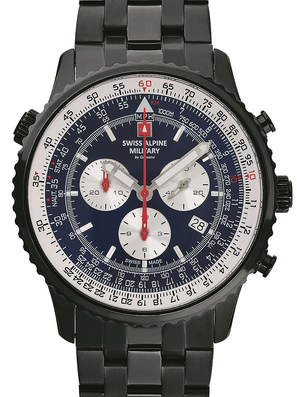 Swiss Alpine Military 7078.9175 Chrono Herren 45mm 10ATM