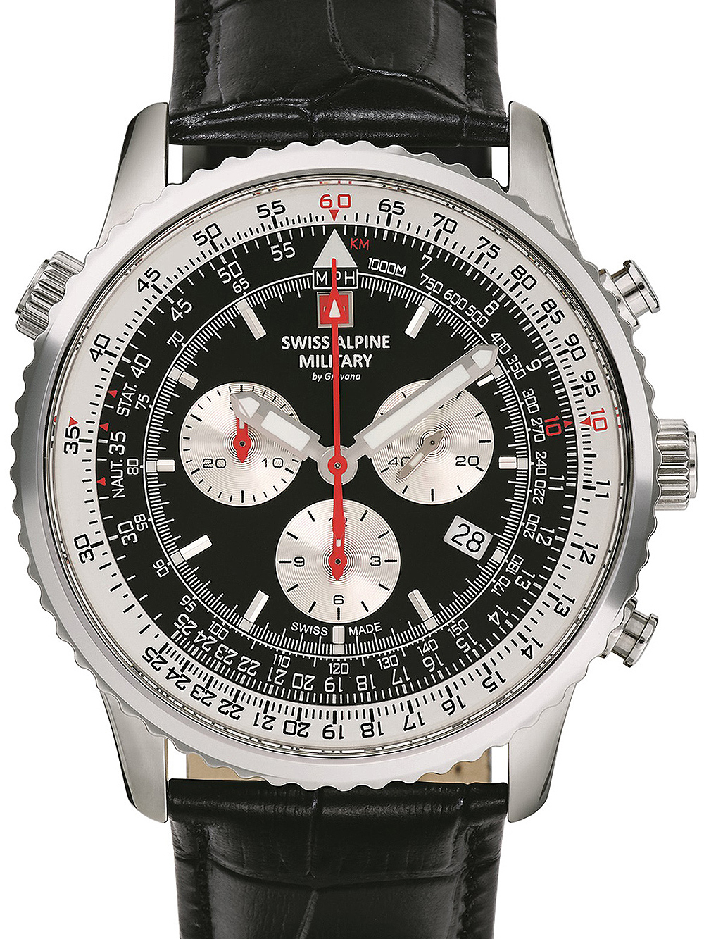 Swiss Alpine Military 7078.9537 Chrono Herren 45mm 10ATM