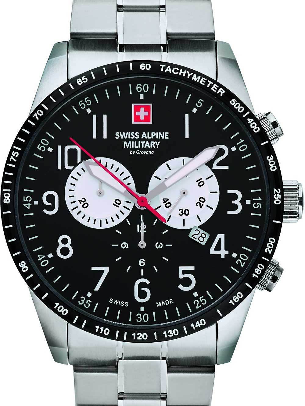 Swiss Alpine Military 7082.9137 Chrono Herren 45mm 10ATM