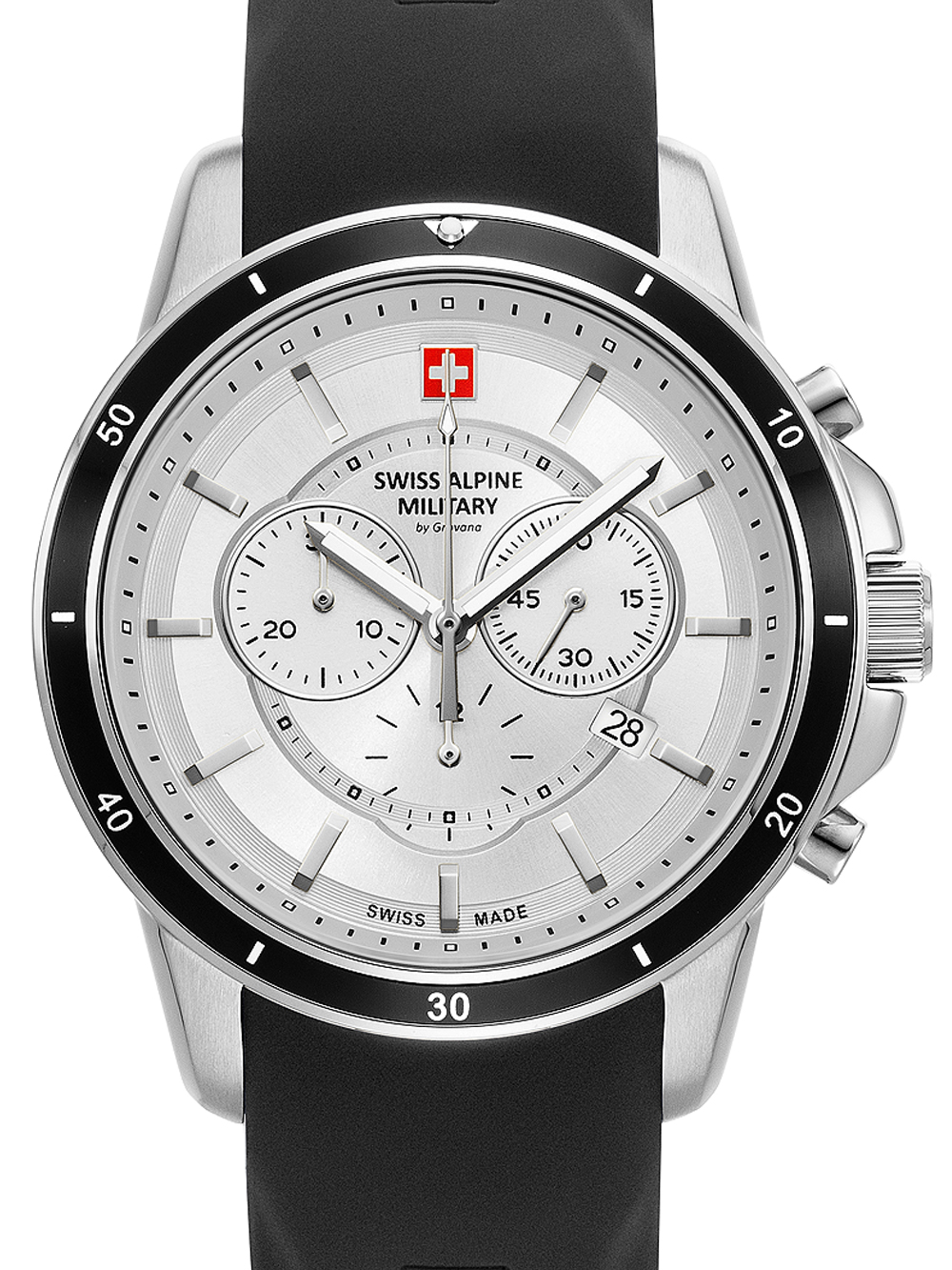 Swiss Alpine Military 7089.9832 Chronograph Herrenuhr 44mm 10ATM