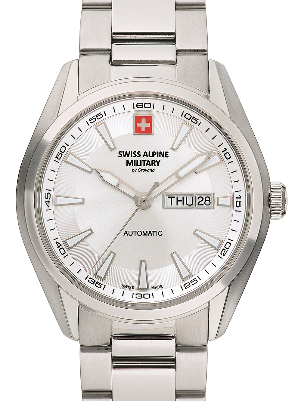 Swiss Alpine Military 7090.2132 Automatik Herrenuhr 43mm 10ATM