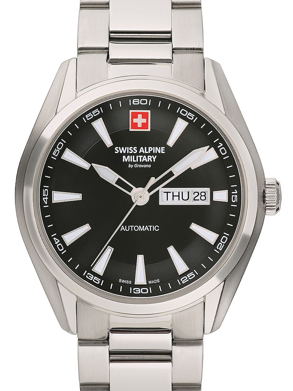 Swiss Alpine Military 7090.2137 Automatik Herrenuhr 43mm 10ATM