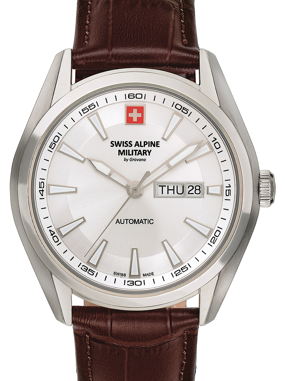 Swiss Alpine Military 7090.2532 Automatik Herrenuhr 43mm 10ATM