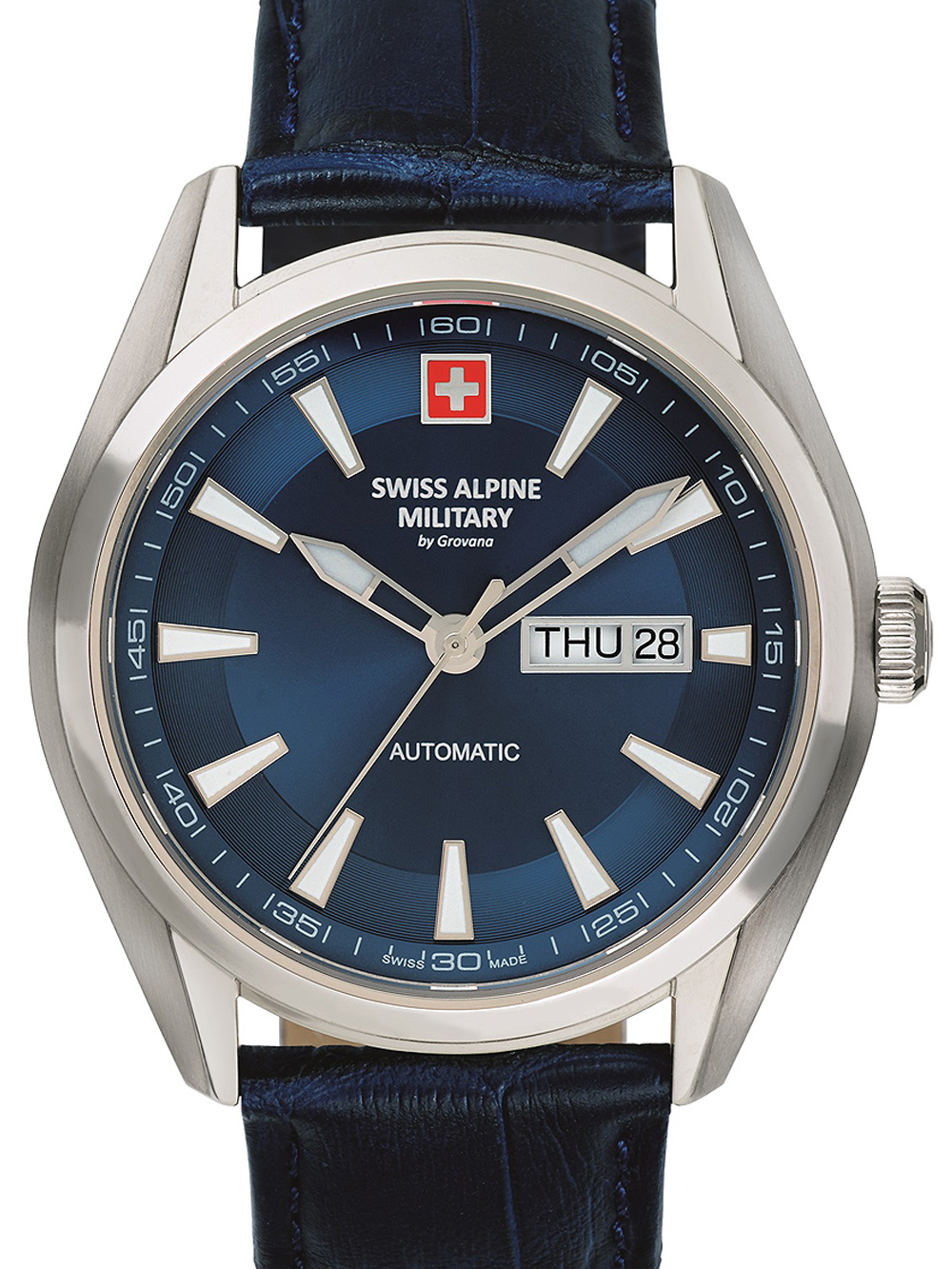 Swiss Alpine Military 7090.2535 Automatik Herrenuhr 43mm 10ATM