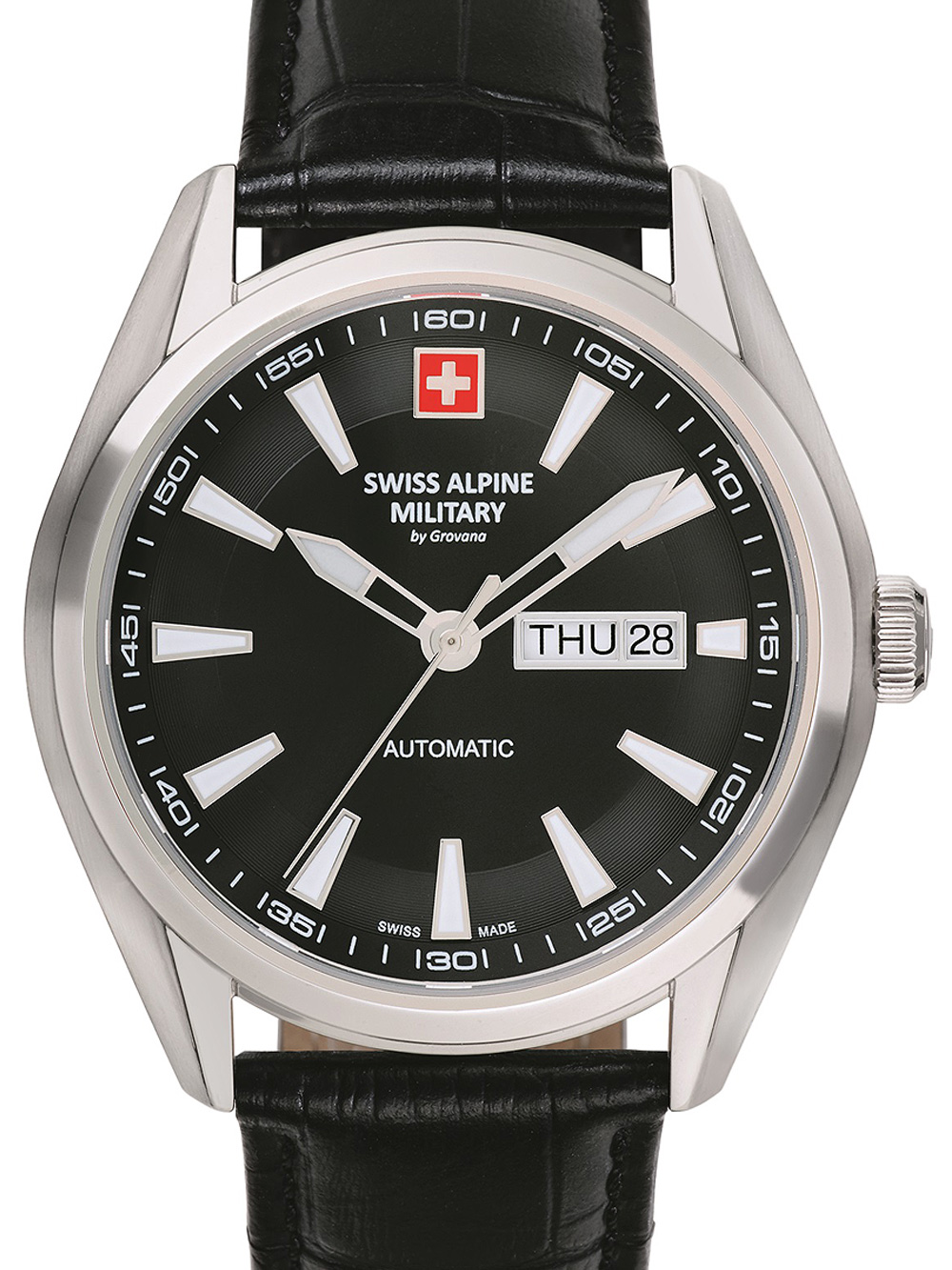 Swiss Alpine Military 7090.2537 Automatik Herrenuhr 43mm 10ATM