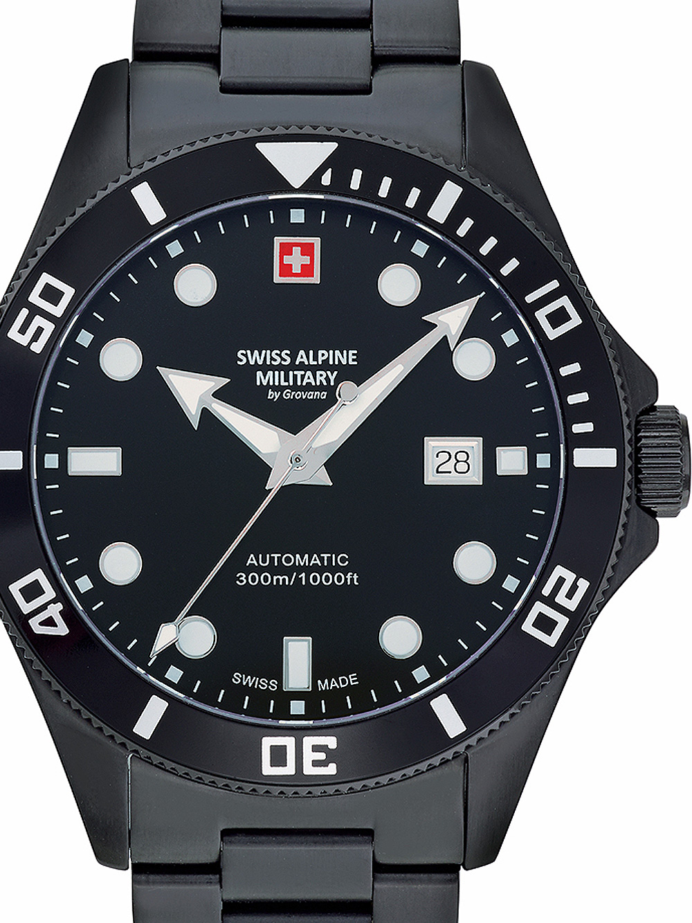 Swiss Alpine Military 7095.2177 Diver Automatik 44mm 30ATM