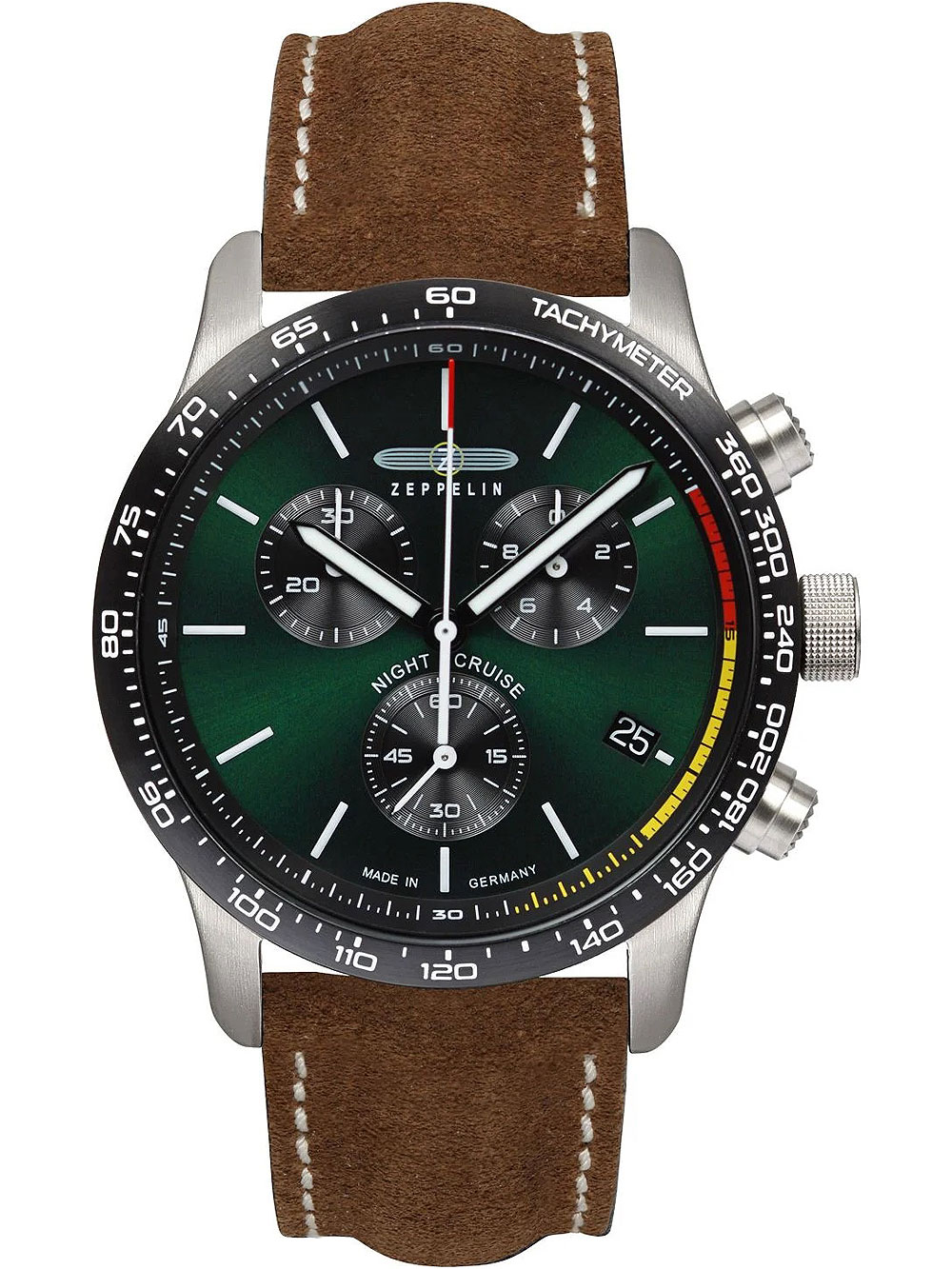 Zeppelin 7288-4 Night Cruise Chronograph 42mm 10ATM