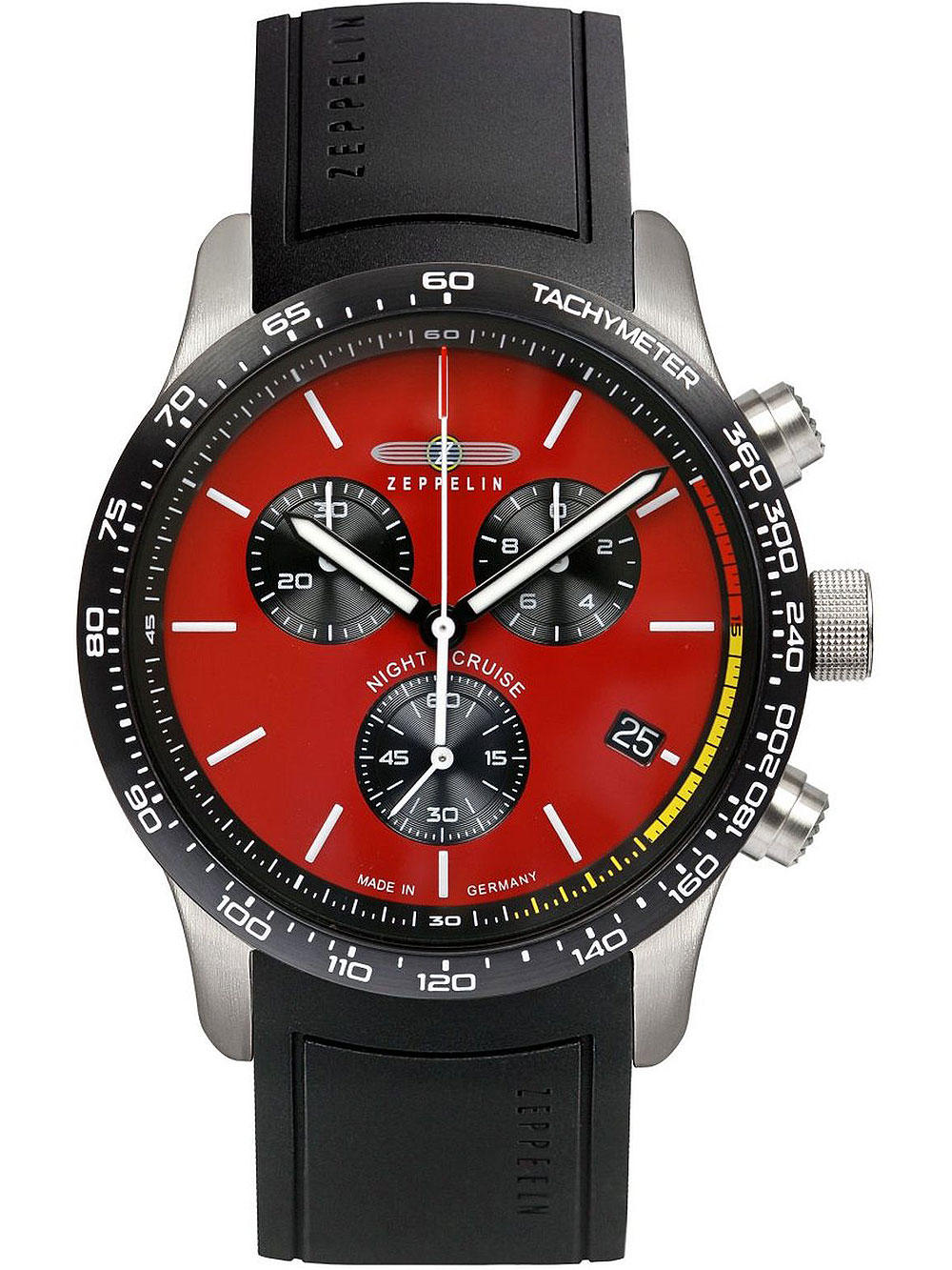 Zeppelin 7288-5 Night Cruise Chronograph 42mm 10ATM