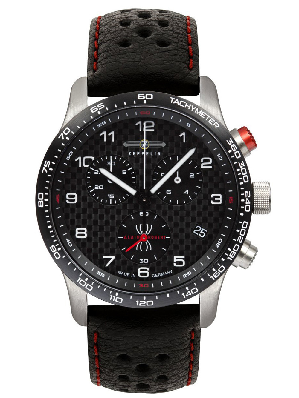 Zeppelin 7294-4LB Night Cruise Chronograph 43mm 10ATM