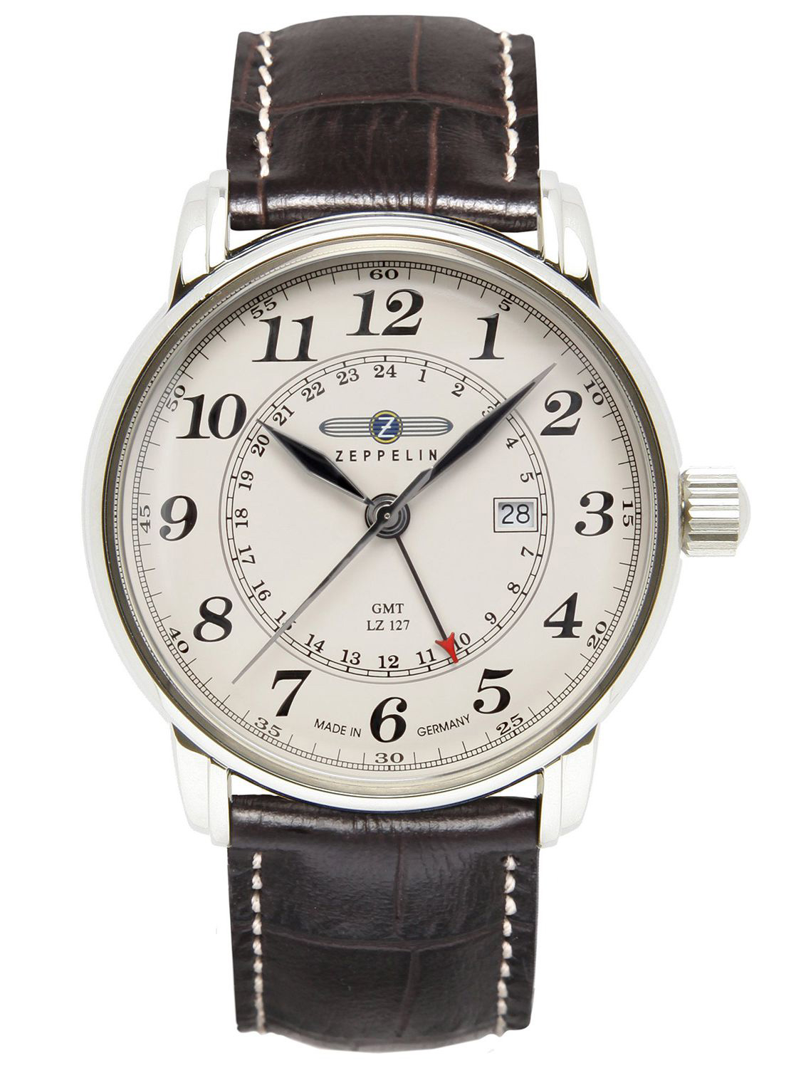 Zeppelin 7642-5 LZ-127 Herren 42mm 5ATM