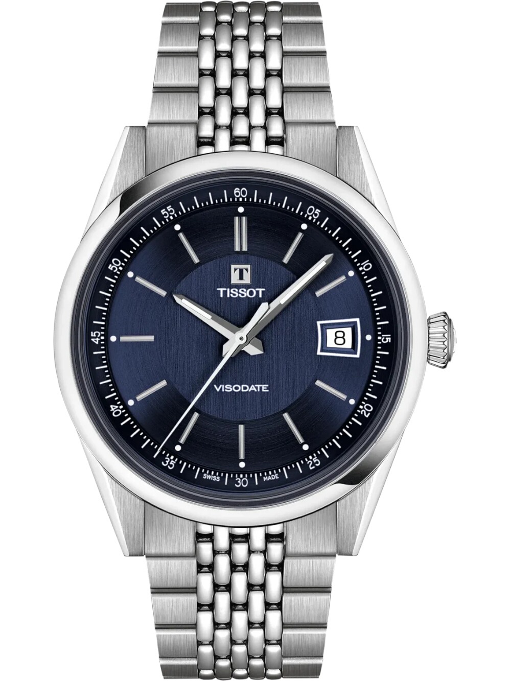 Tissot T1574071104100 Herrenuhr Visodate Automatik 39mm 5ATM