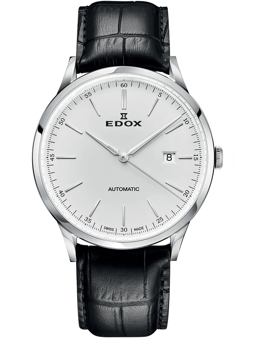 Edox 80106-3C-AIN Les Vauberts Automatik 42mm 5ATM