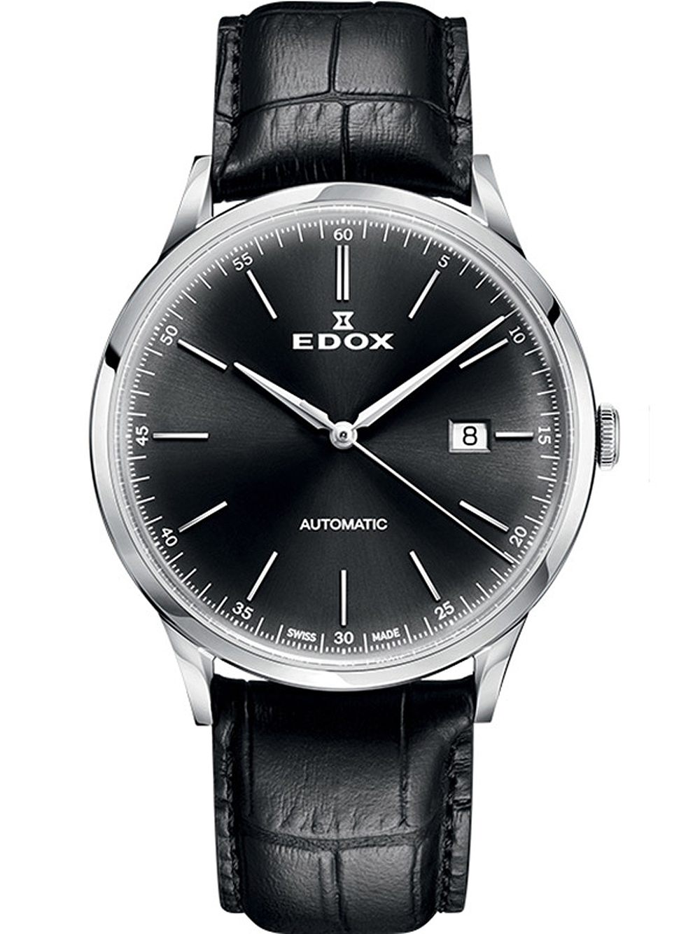 Edox 80106-3C-NIN Les Vauberts Automatik 42mm 5ATM