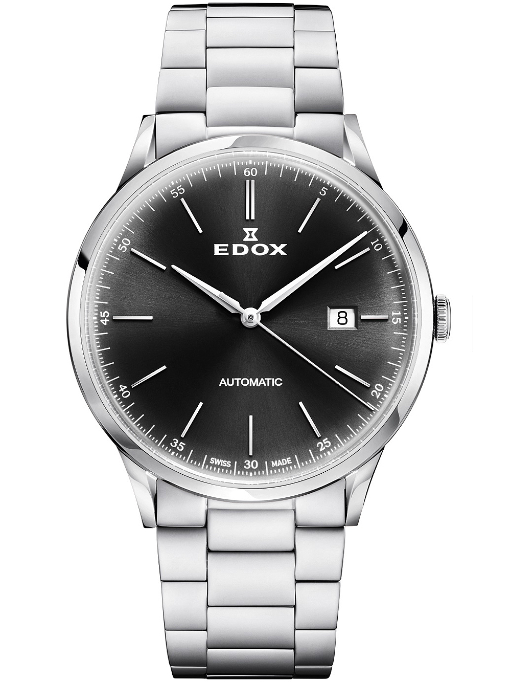 Edox 80106-3M-NIN Les Vauberts Automatik 42mm 5ATM