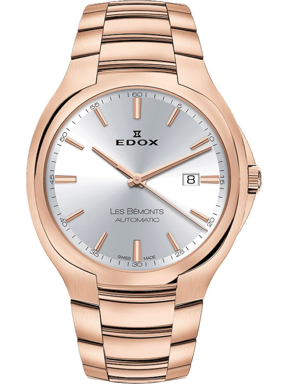 Edox 80114-37R-AIR Les Bemonts Automatik Herrenuhr 43mm 3ATM