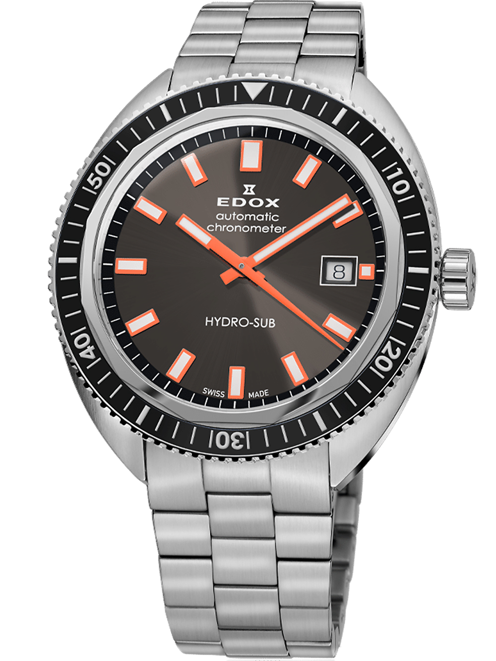 Edox 80128-3NM-GINO Hydo-Sub Chronometer Limited Edition
