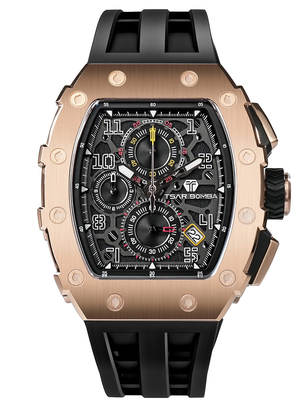 Tsar Bomba TB8204Q-35 Herrenuhr Elementar Chronograph 44mm 5ATM