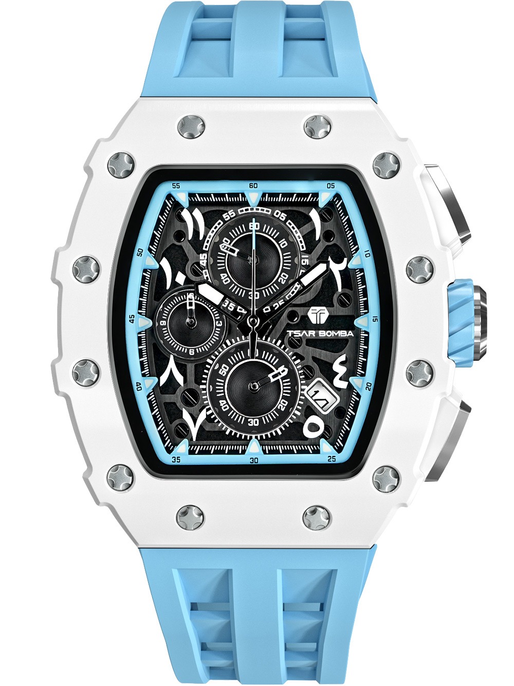 0717298579827 - TB8204QA-02 Herrenuhr Elementar Chronograph 44mm 5ATM