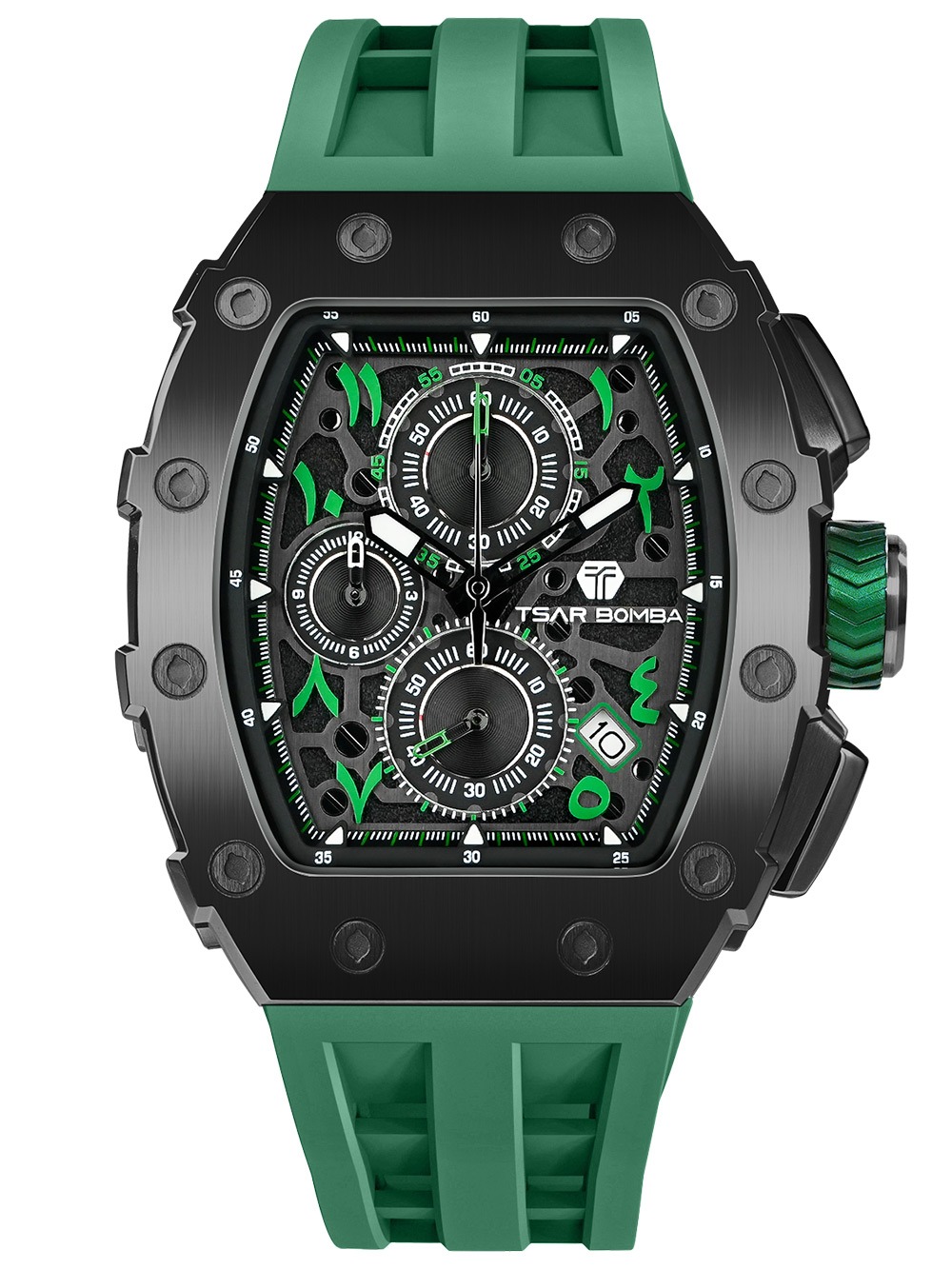 0717298579919 - TB8204QA-06 Herrenuhr Elementar Chronograph 44mm 5ATM