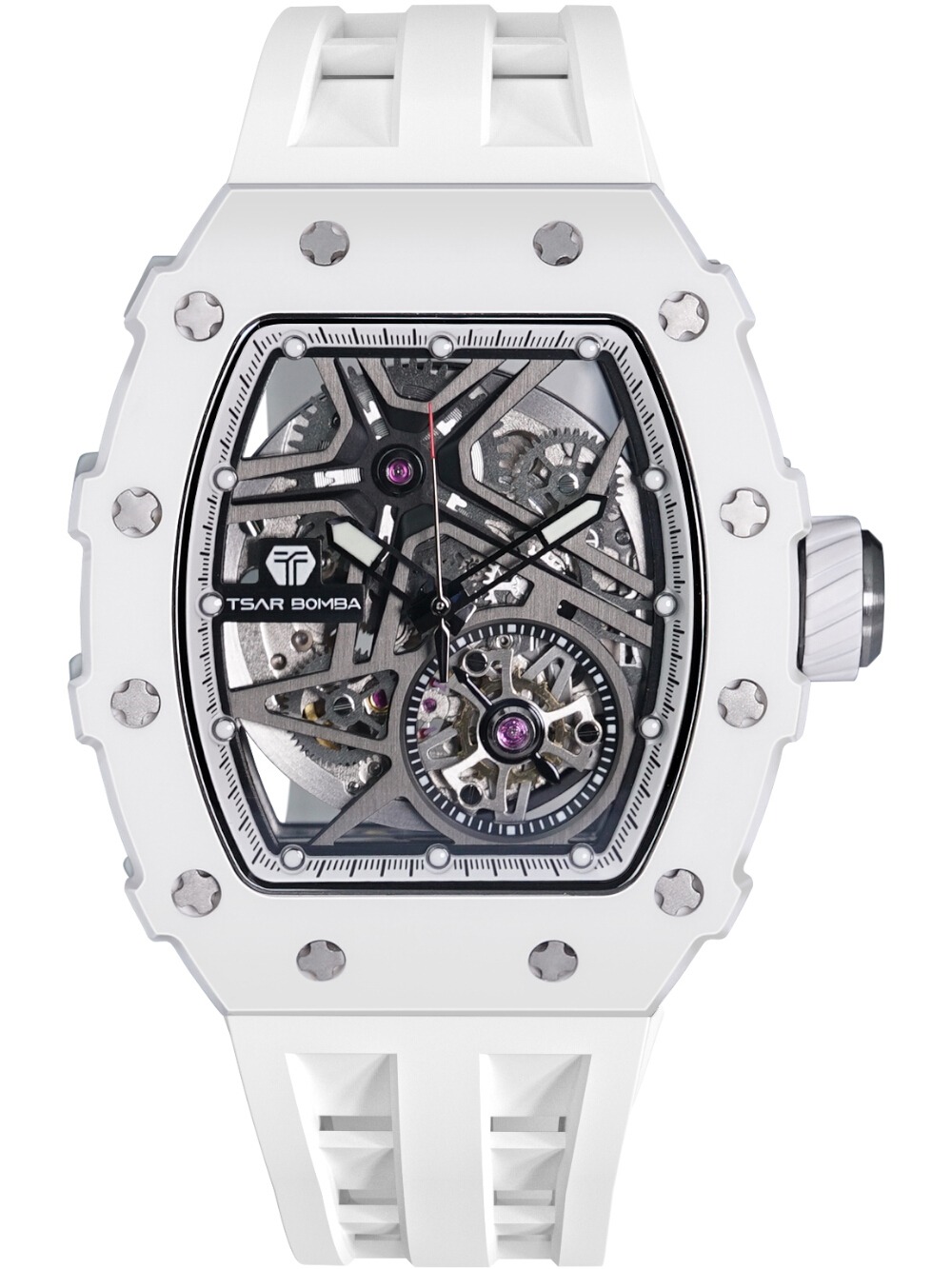 0762704078753 - TB8209C-02 Herrenuhr Elementar Keramik Automatik 44mm 5ATM