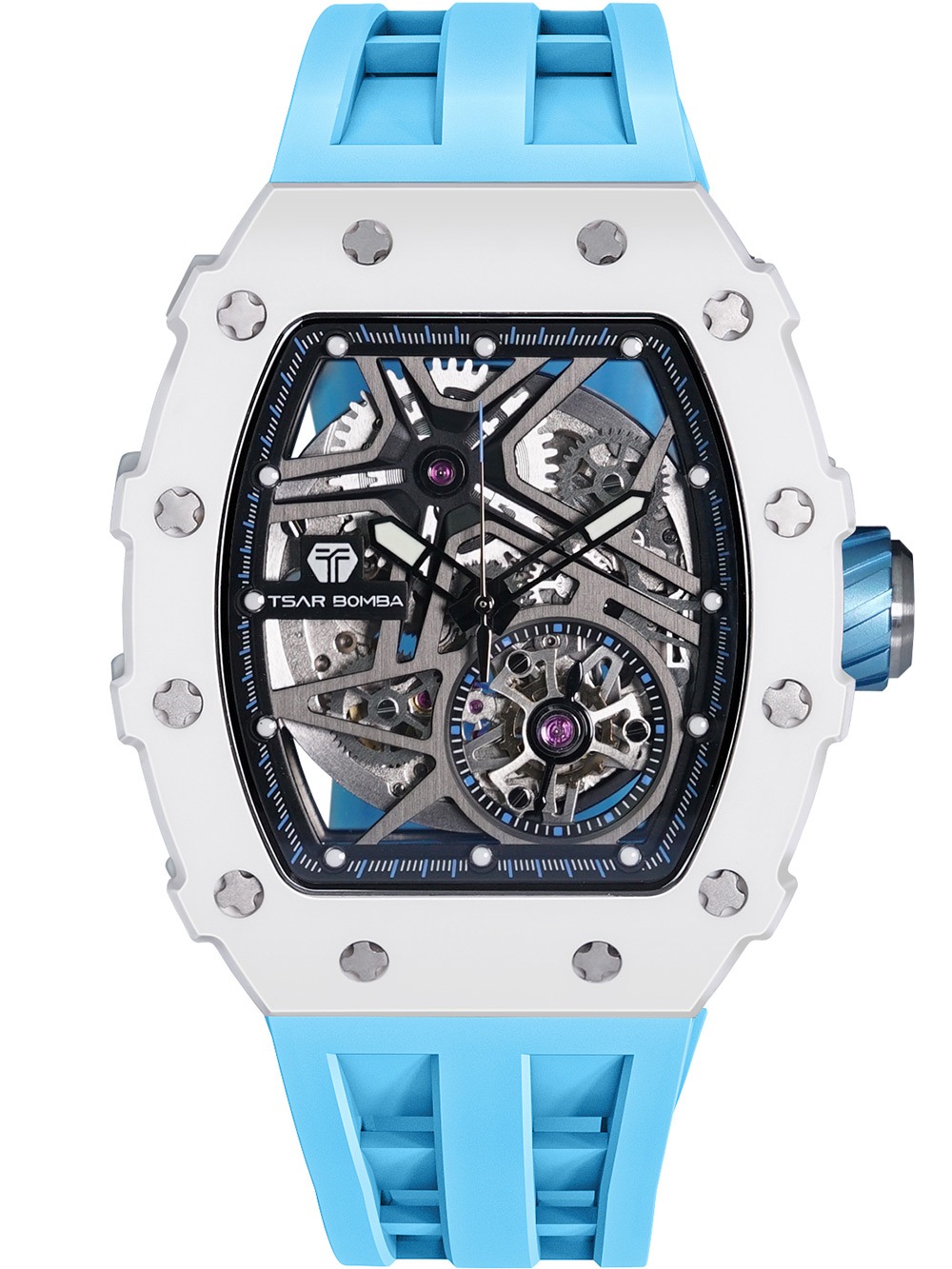 0762704078760 - TB8209C-04 Herrenuhr Elementar Keramik Automatik 44mm 5 ATM